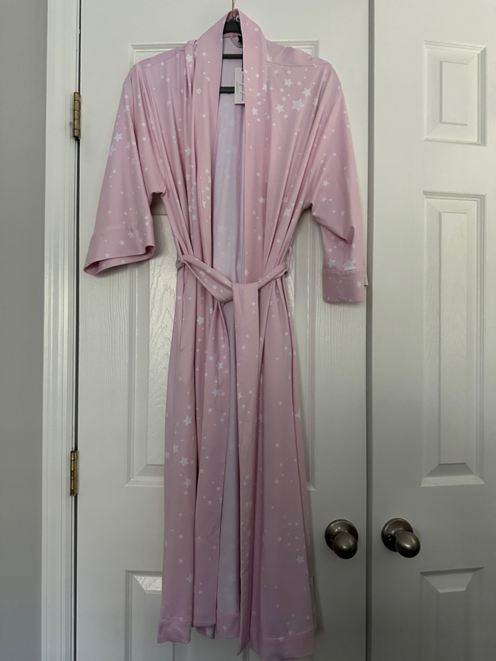 Masongrey Pink Star Print Robe